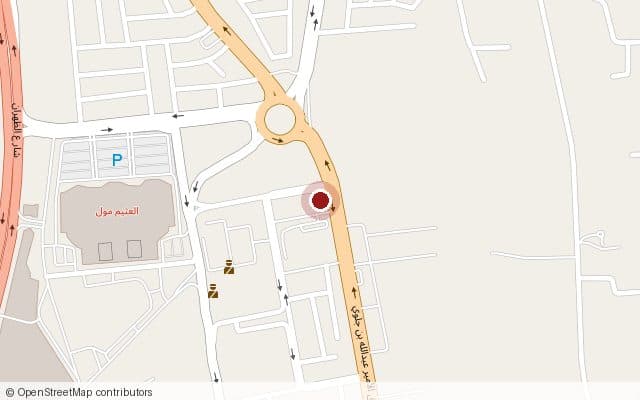 خريطة موقع فرع الأحساء
